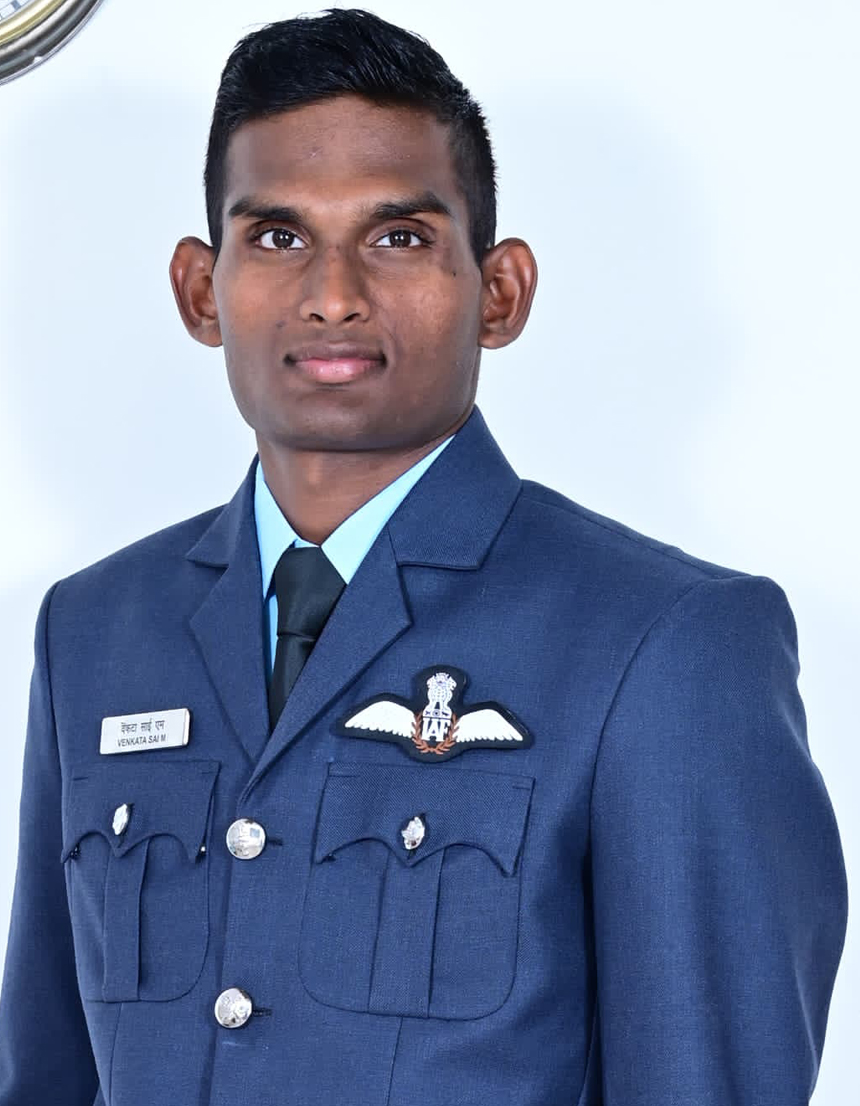 Flying Officer Majji Venkata Sai